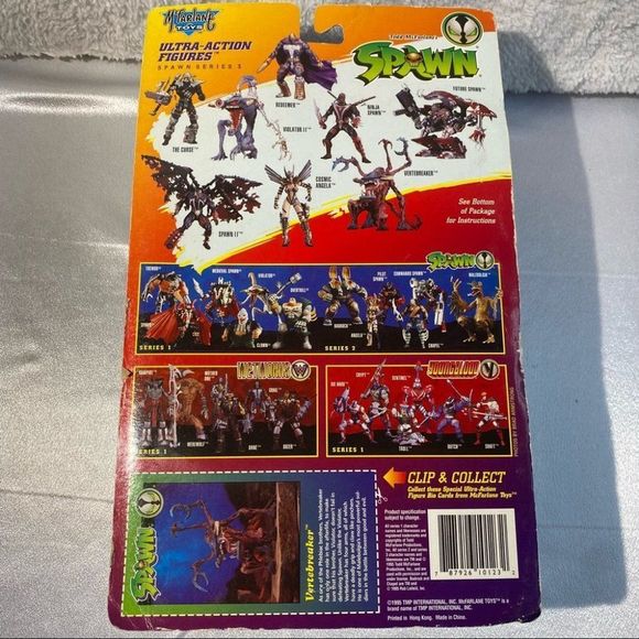 💕Spawn Deluxe Edition Vertebreaker Ultra Action Figure Todd McFarlane Toys 1995 - Picture 7 of 13
